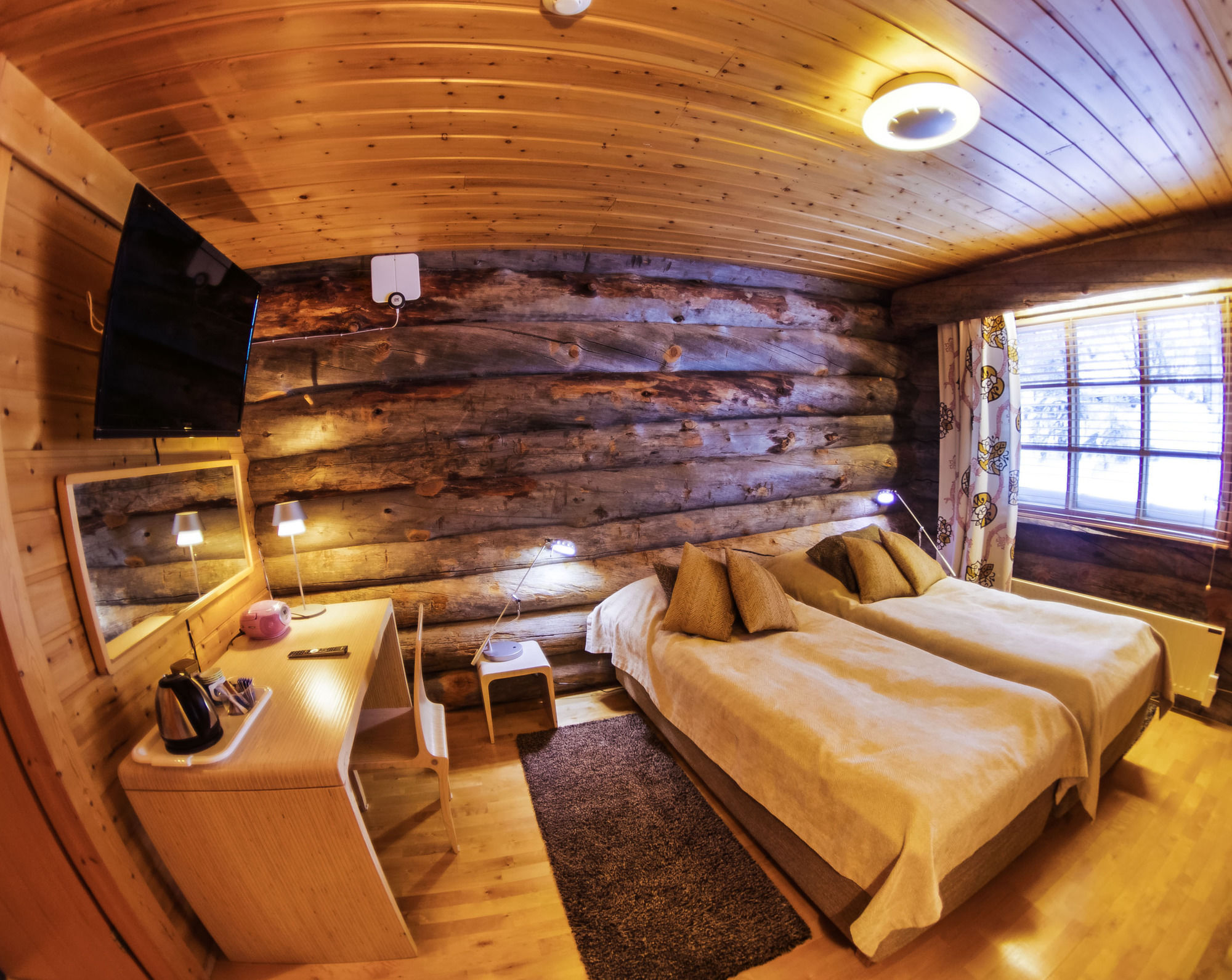 Kuukkeli Log Houses Teerenpesae Saariselka Exterior photo