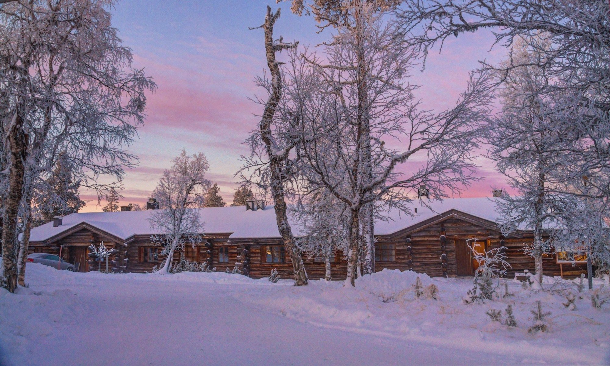 Kuukkeli Log Houses Teerenpesae Saariselka Exterior photo